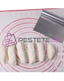 Метален нож шпатула за тесто 15см